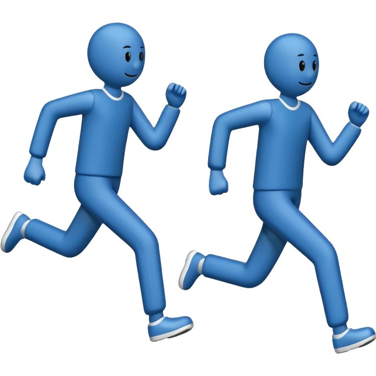 stick figures ruing emoji