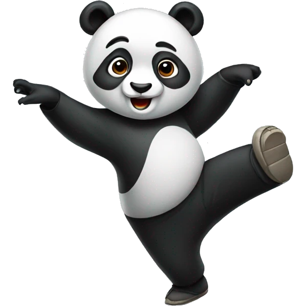 dancing panda emoji
