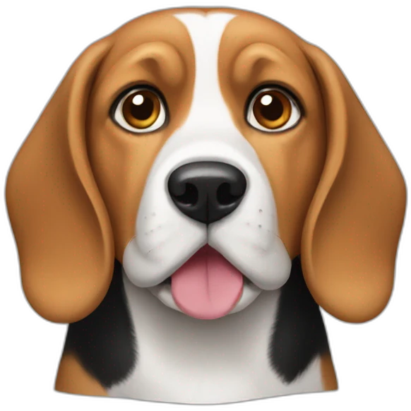 dog beagle emoji