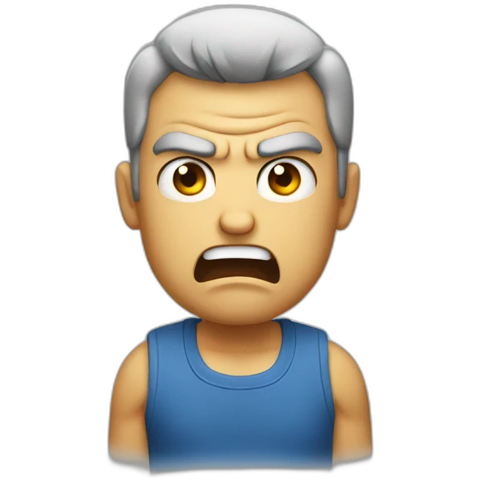 angry guy emoji