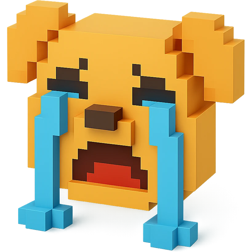 Dog Cry emoji