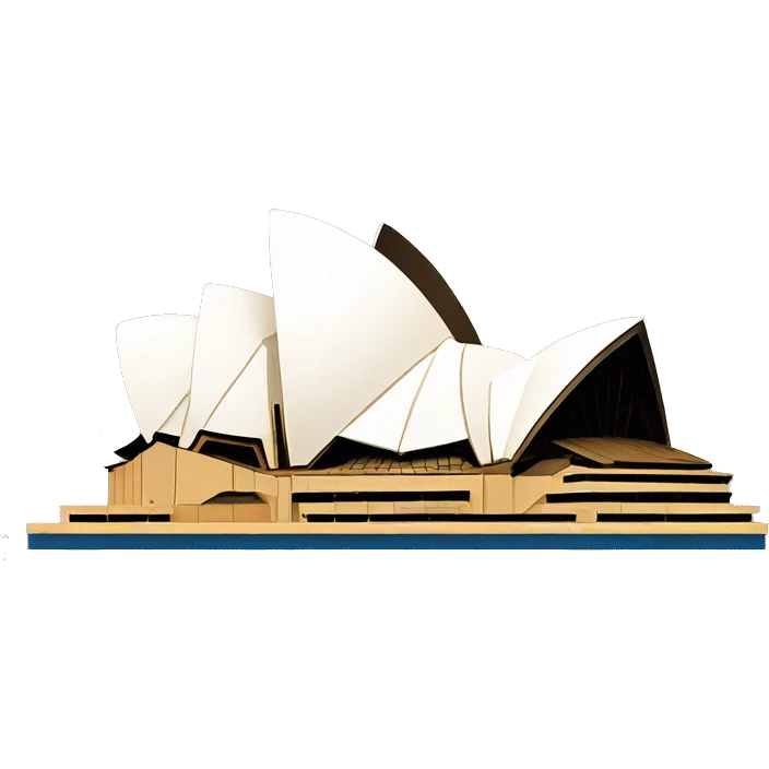 Sydney opera house emoji