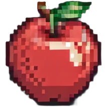 red apple emoji