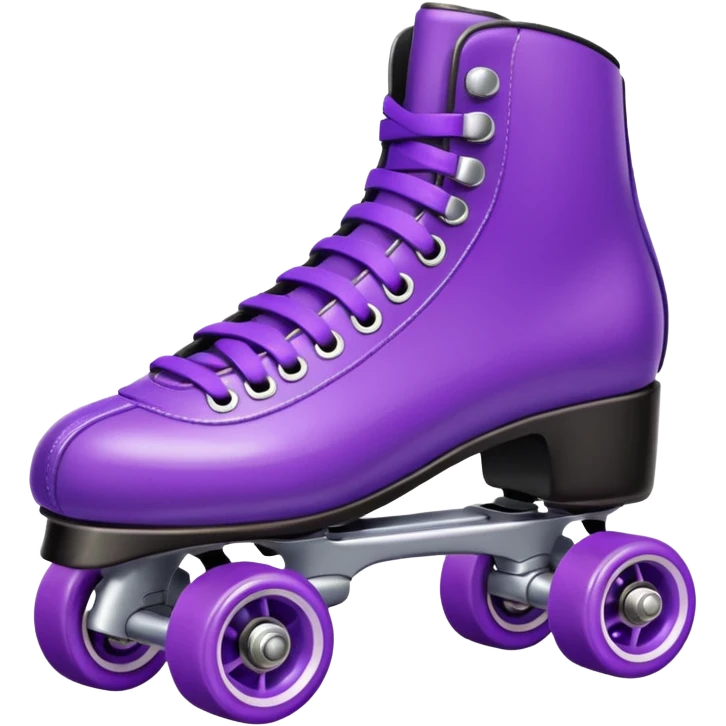 Roller Skates -purple emoji