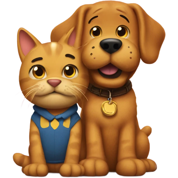 garfield and odie emoji