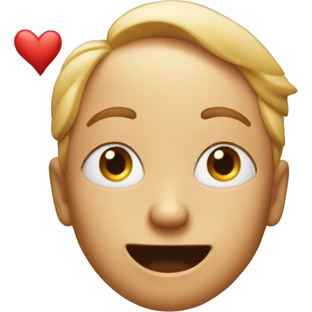 dizzy with hearts emoji