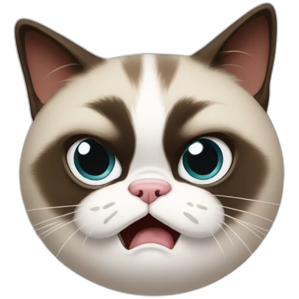 grumpy cat paws up emoji