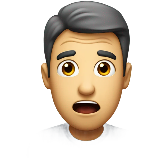 What!? What!? What!? emoji