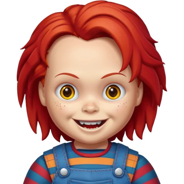 Un emojin de chuky emoji