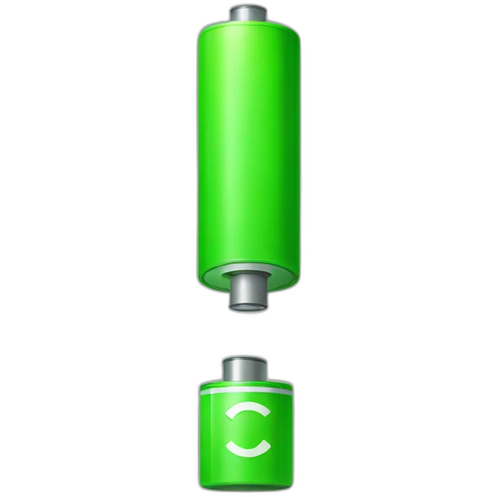 green battery emoji