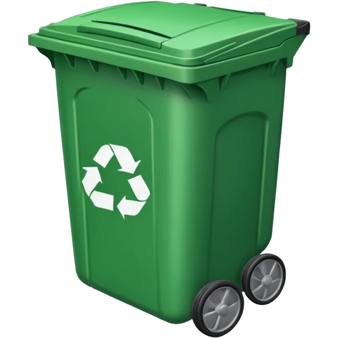 large wheely bin emoji