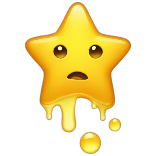 peeing star emoji