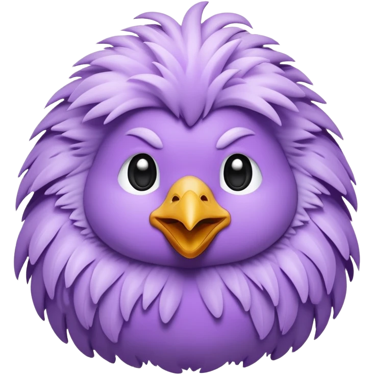 I want a light purple chiken emoji emoji