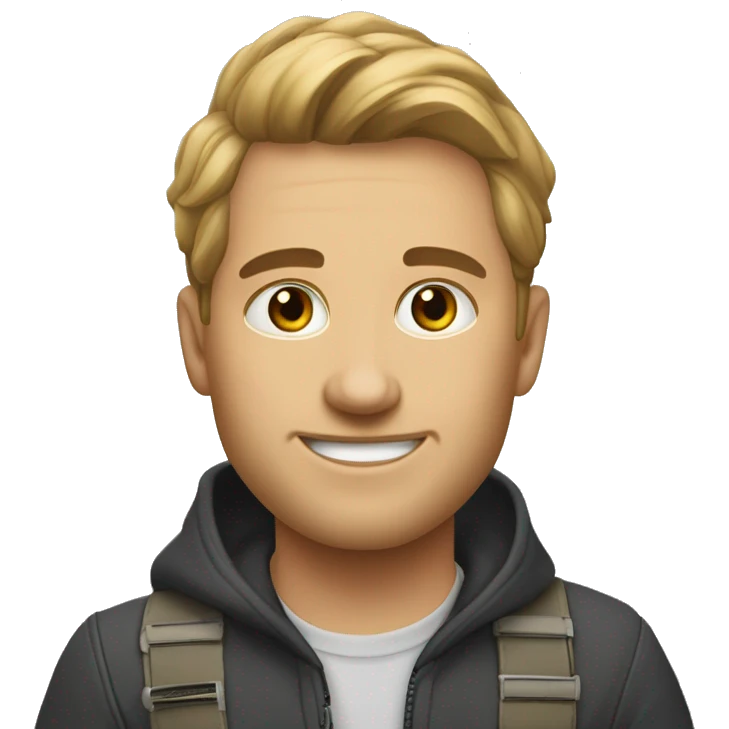 Мальчик брюнет и девочка блондинка целуются  emoji