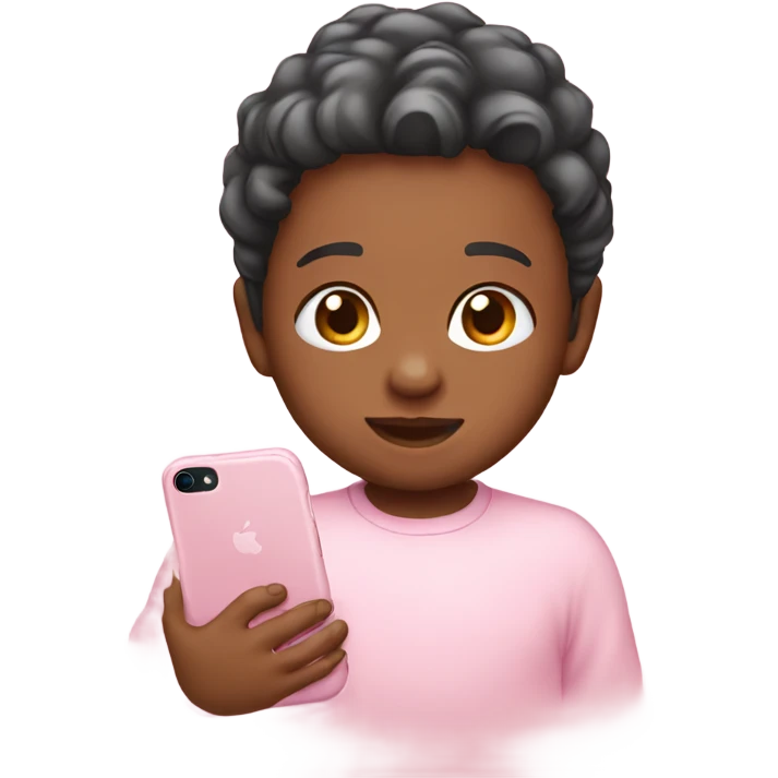 baby Pink iphone emoji