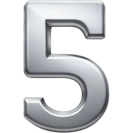 The number five emoji