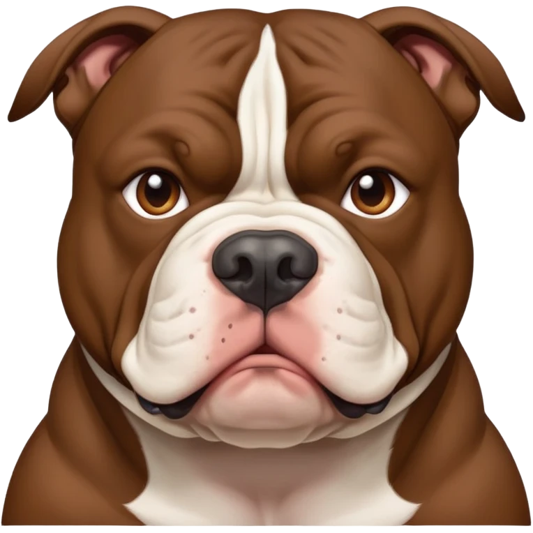 kkkiller-american-bully dark brown emoji