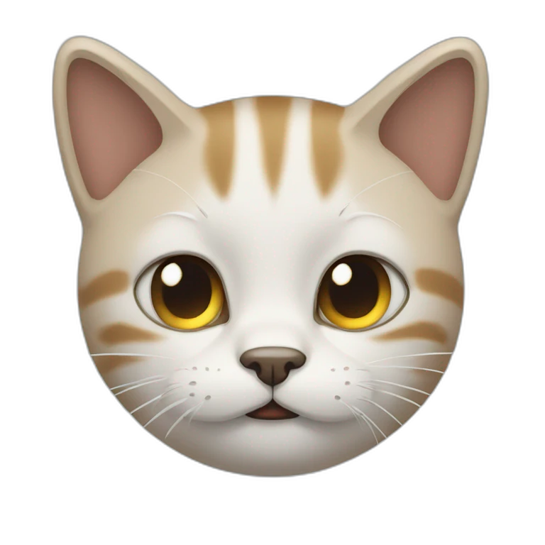 Un chat qui pleure emoji