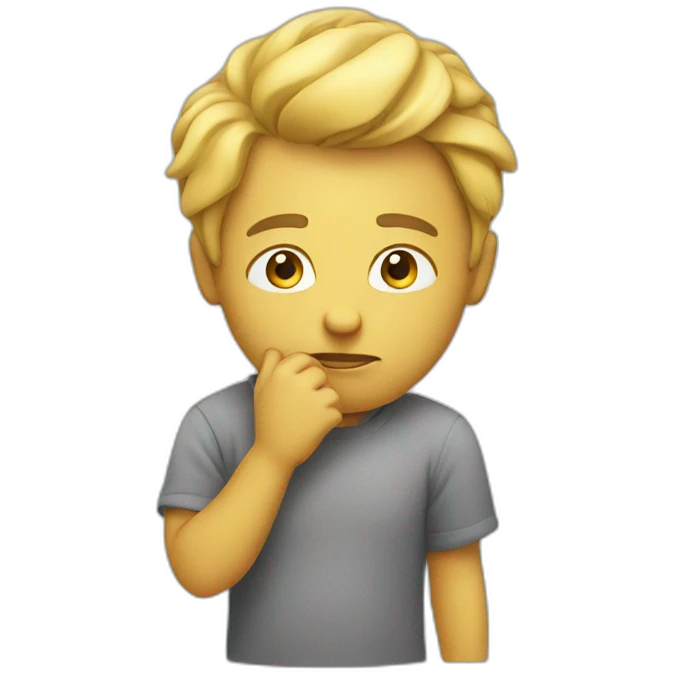 thinking emoji
