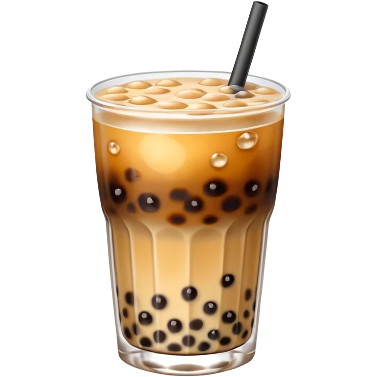 I ❤️ (boba emoji) emoji