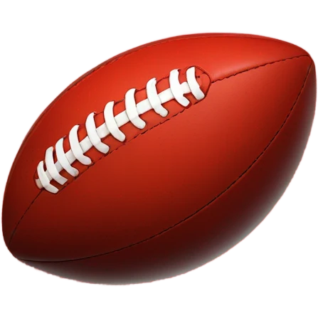 red afl football emoji