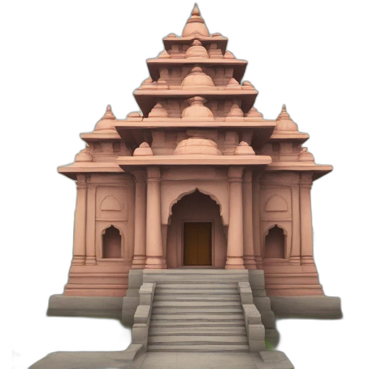 Ayodhya temple  emoji