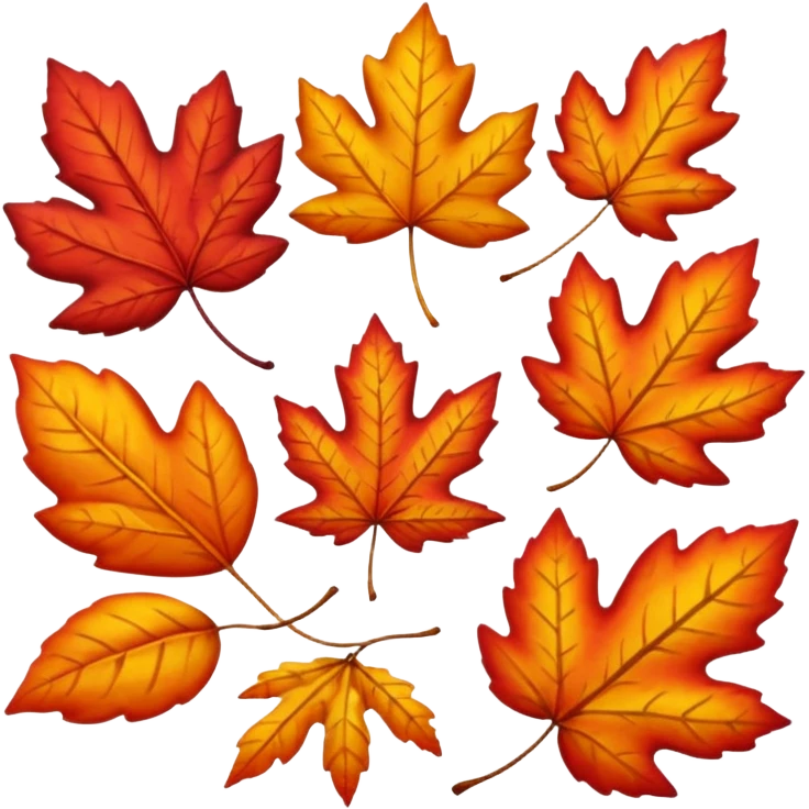 autumn leaves emoji