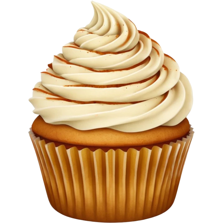 Apple cupcake emoji