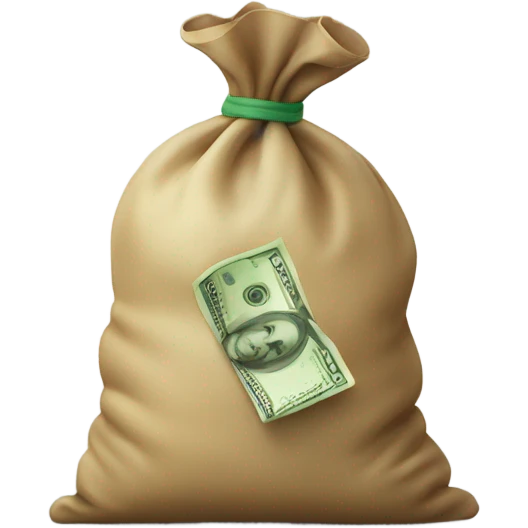 bag of money emoji