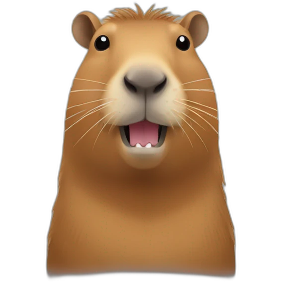 Capybara emoji