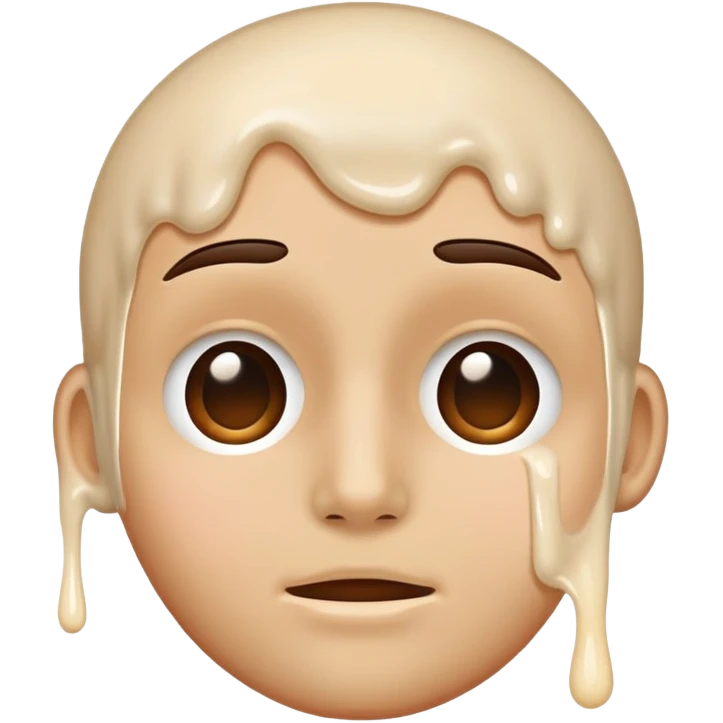 Cum on face emoji