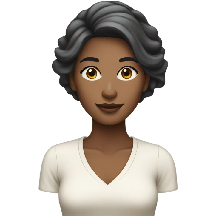 Clean girl
 emoji