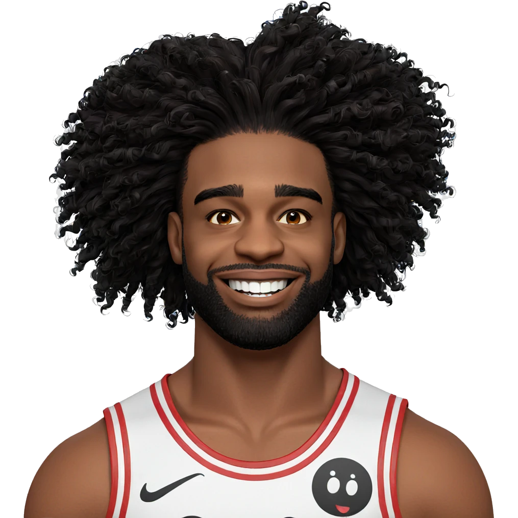 smiling dark-skinned male portrait emoji