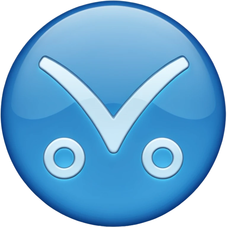 make verified check emoji, make it blue and the check emoji