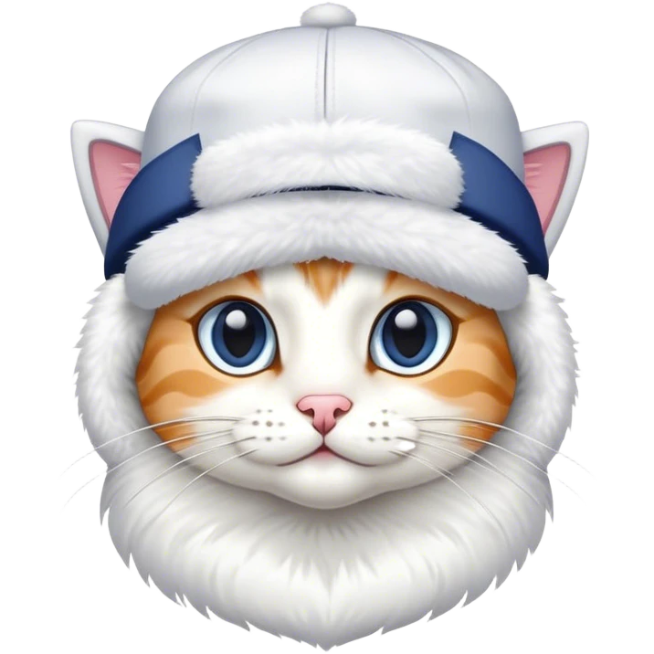Cat with cap emoji