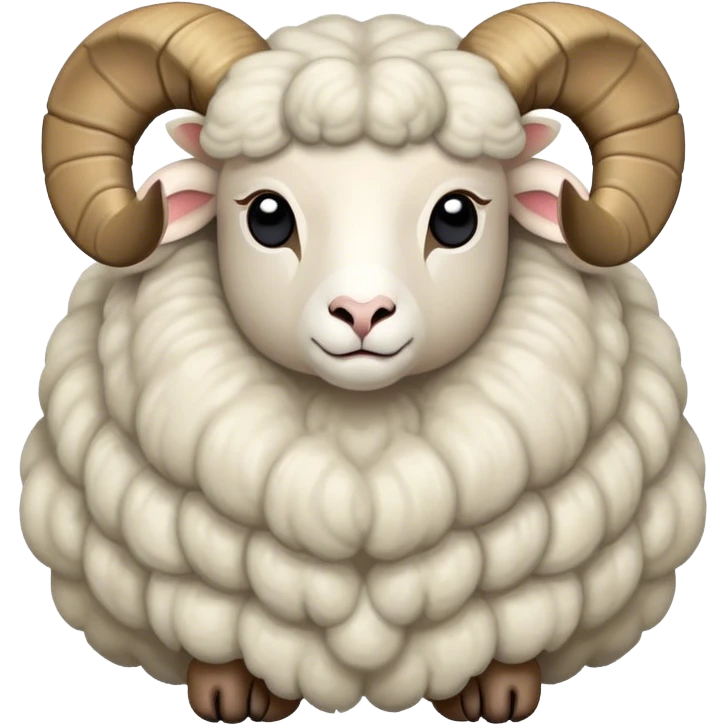 Bélier assis emoji