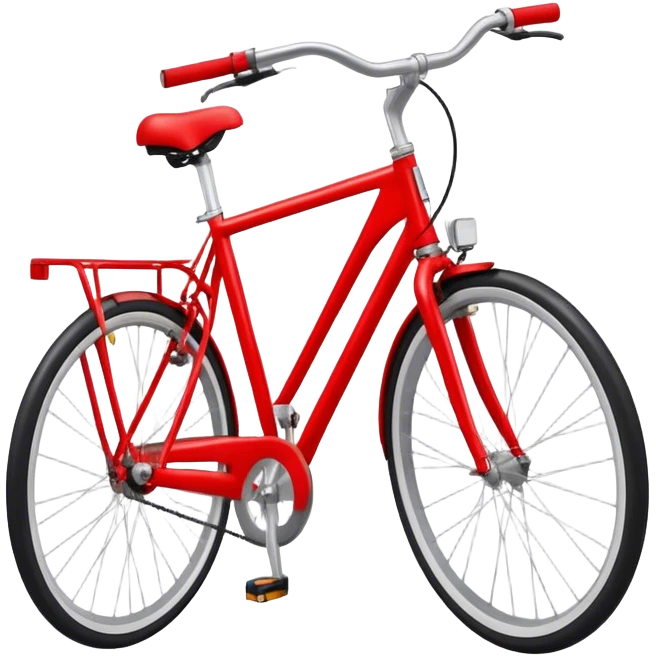qr code on red bike emoji
