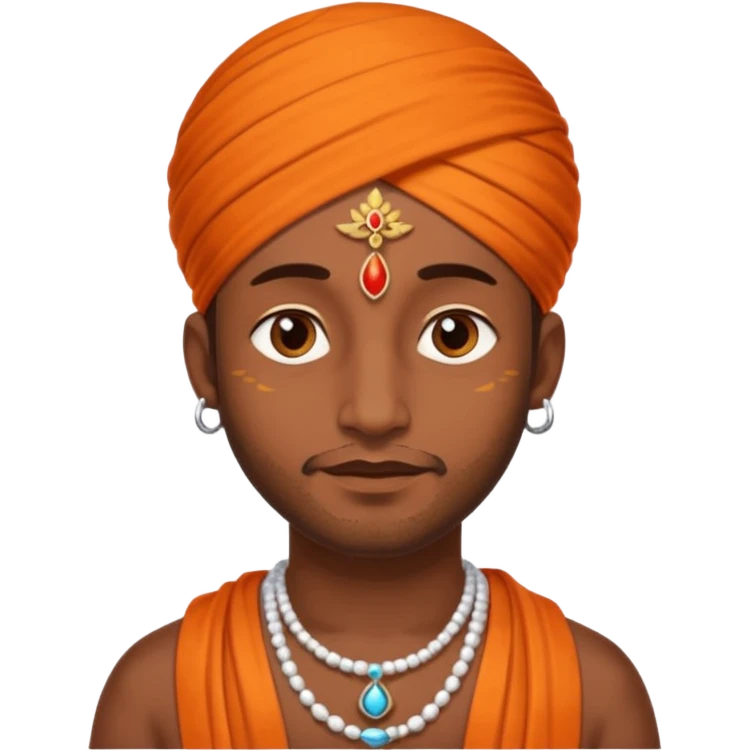 Vishnu tilak  emoji