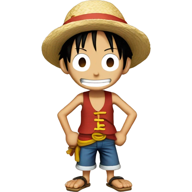 Luffy emoji