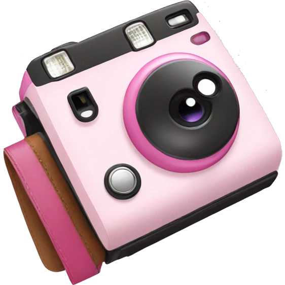 Pink instax  emoji