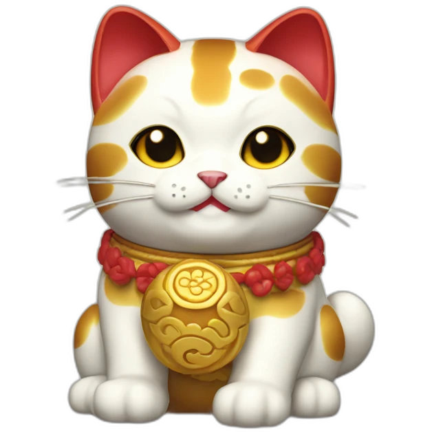 maneki neko kawai emoji