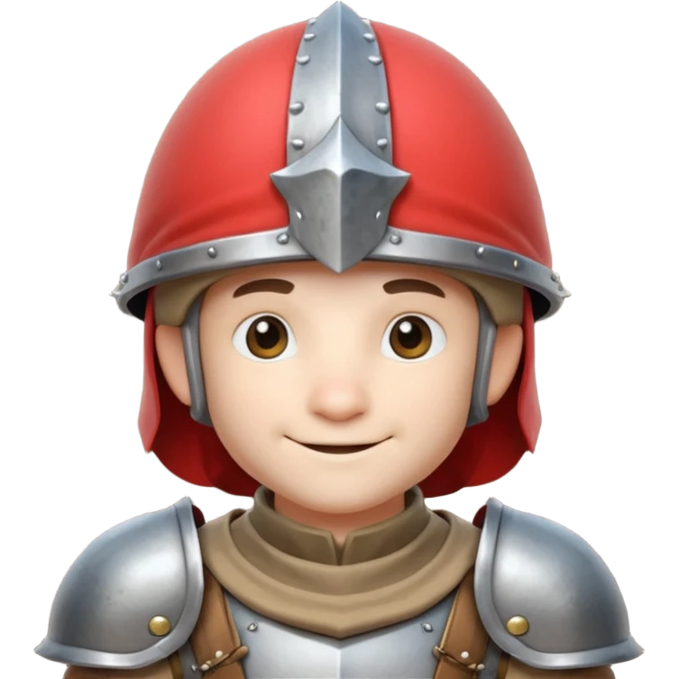 mushroom knight portrait, head and shoulders only, mushroom cap helmet, tiny armor collar, heroic smile, fantasy vibe, 3D cartoon, mobile game icon style, clean background, no text, no watermark
 
 emoji