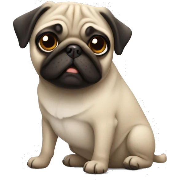 Pug  emoji