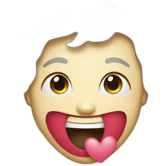 HAPPY-heart emoji