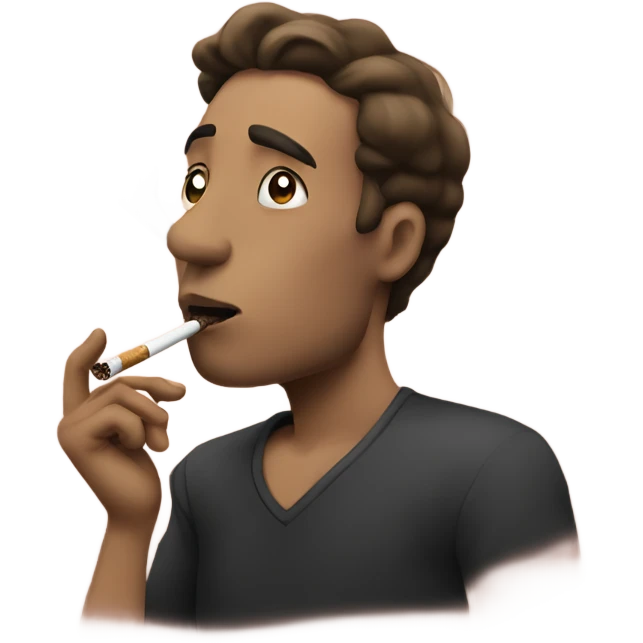 Me smoking emoji