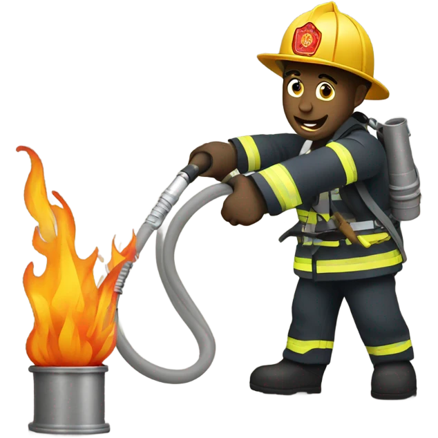 put fire out emoji