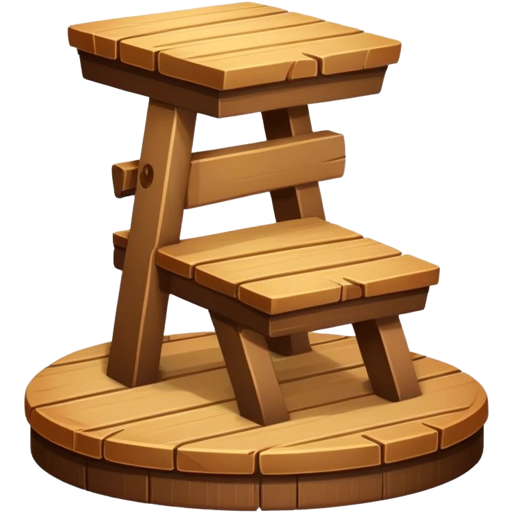 wooden platform emoji