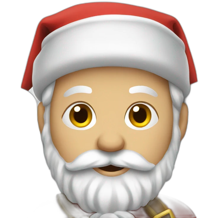 scottish santa emoji