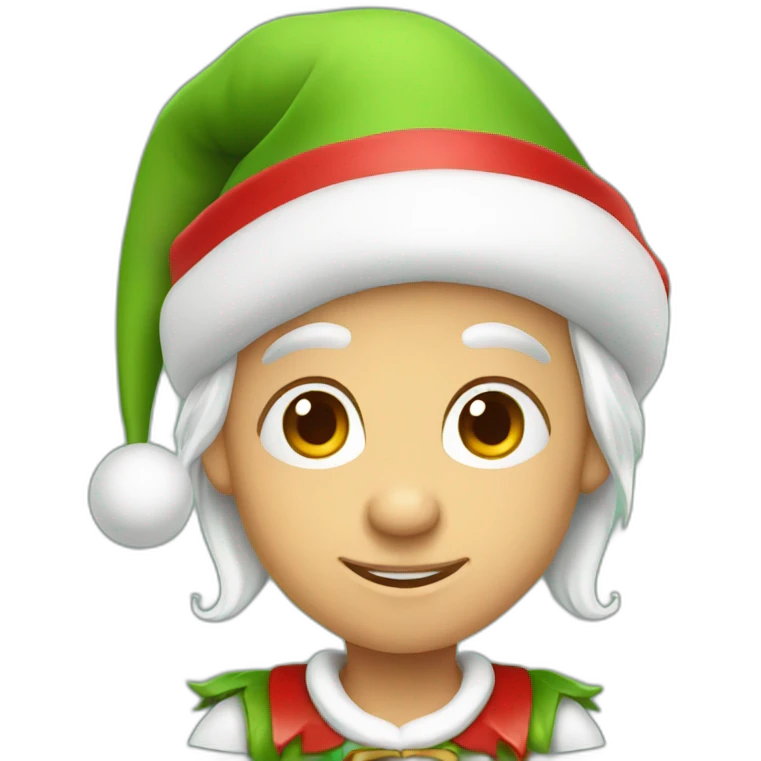 christmas elf emoji
