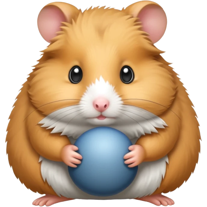 À hamster grey emoji